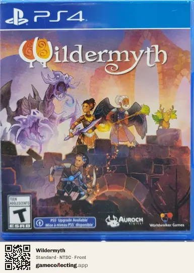 Wildermyth PlayStation 4, NTSC box front