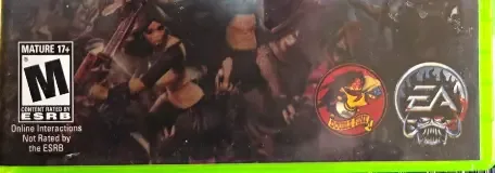 Brütal Legend, the ESRB box on its front