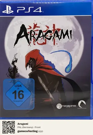 Aragami PlayStation 4, Germany box front