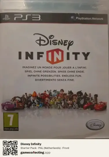 Disney Infinity PlayStation 3, Netherlands box front