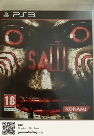 Saw PlayStation 3, PAL box front