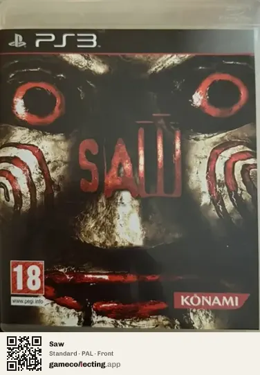 Saw PlayStation 3, PAL box front