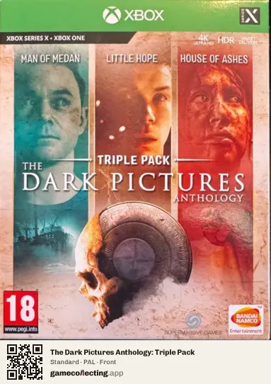 The Dark Pictures Anthology: Triple Pack Xbox One, PAL box front