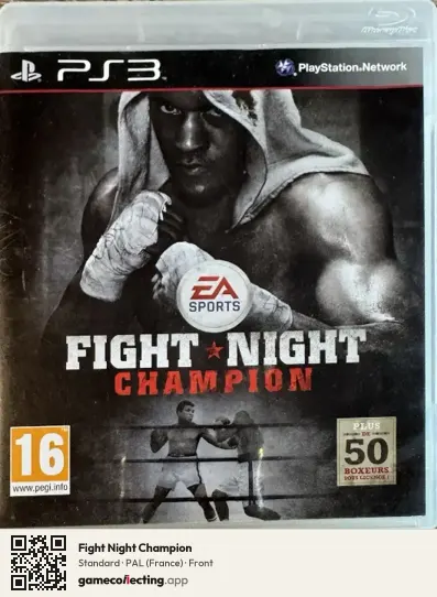 Fight Night Champion PlayStation 3, France box front