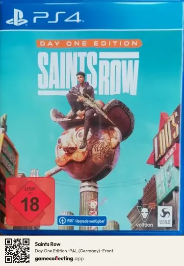 Saints Row PlayStation 4, Germany box front