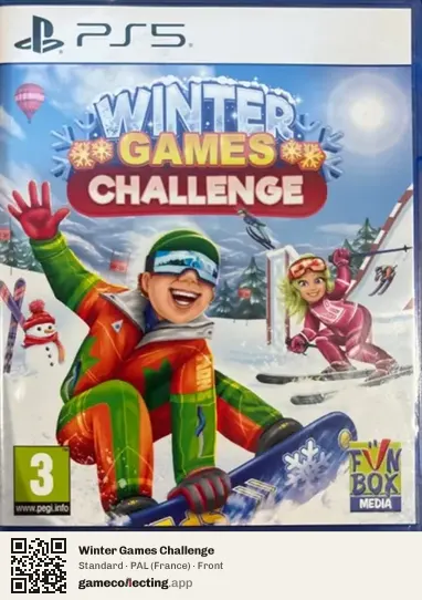 Winter Games Challenge PlayStation 5, France box front