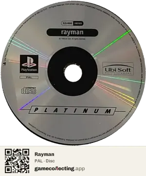 Rayman PlayStation, PAL disc