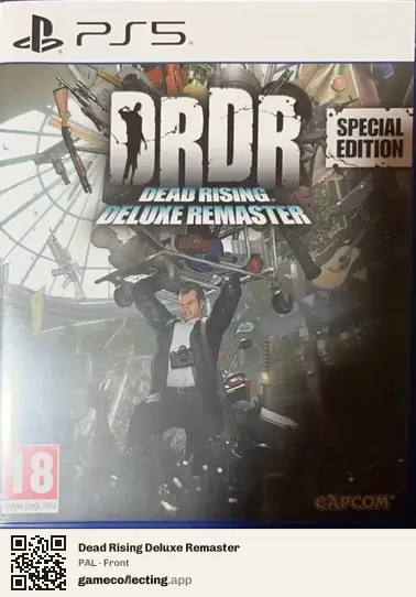 Dead Rising Deluxe Remaster PlayStation 5, PAL box front