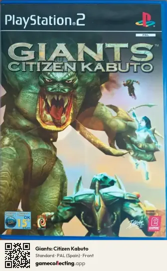 Giants: Citizen Kabuto PlayStation 2, Spain box front