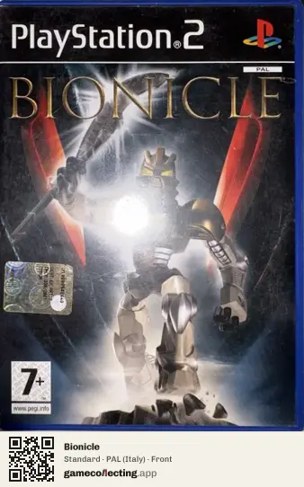 Bionicle PlayStation 2, Italy box front