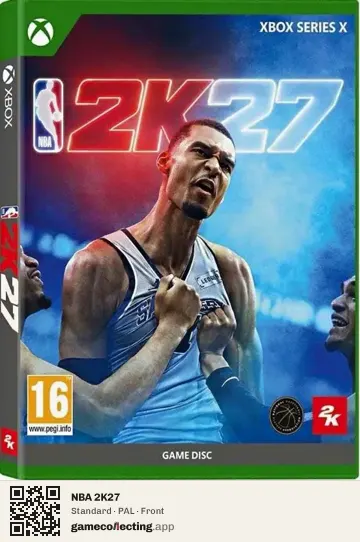 NBA 2K27 Xbox Series X, PAL box front