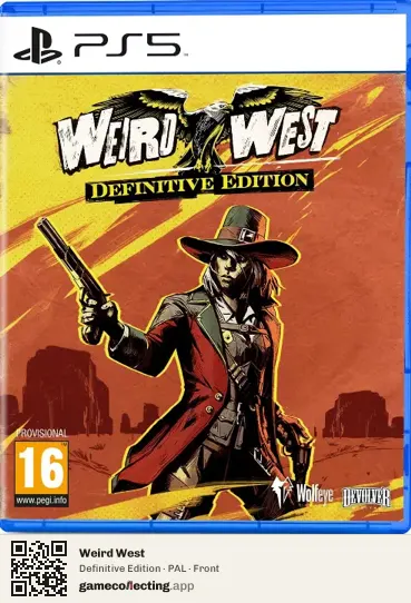 Weird West PlayStation 5, PAL box front