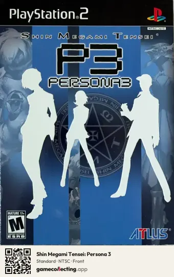 Shin Megami Tensei: Persona 3 PlayStation 2, NTSC box front