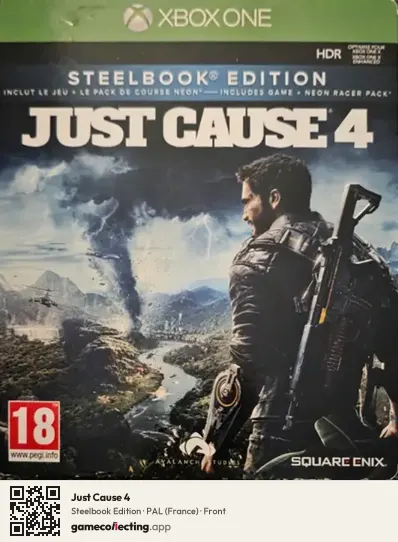 Just Cause 4 Xbox One, France box front