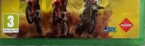 Monster Energy Supercross 25, the PEGI square on its front