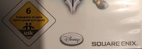 Kingdom Hearts II, the USK square on its front