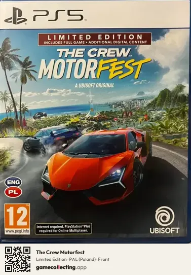 The Crew Motorfest PlayStation 5, Poland box front