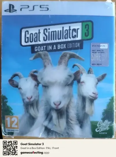 Goat Simulator 3 PlayStation 5, PAL box front