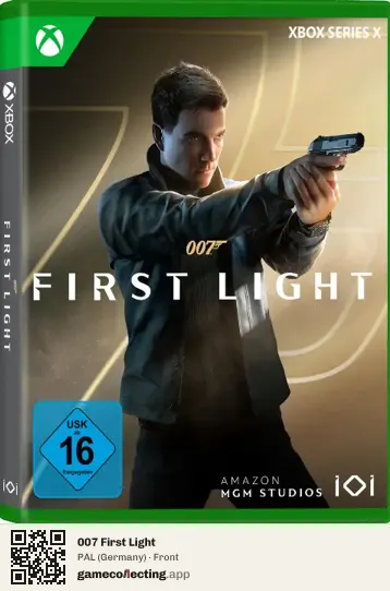 007 First Light Xbox Series X, Germany box front