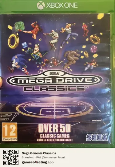 Sega Genesis Classics Xbox One, Germany box front