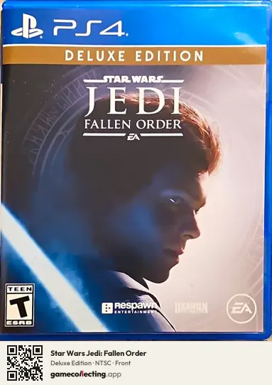 Star Wars Jedi: Fallen Order PlayStation 4, NTSC box front