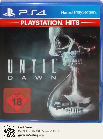 Until Dawn PlayStation 4, Germany box front