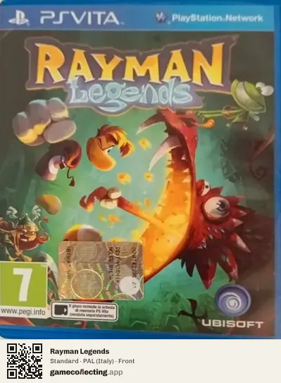 Rayman Legends PlayStation Vita, Italy box front