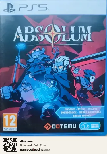 Absolum PlayStation 5, PAL box front
