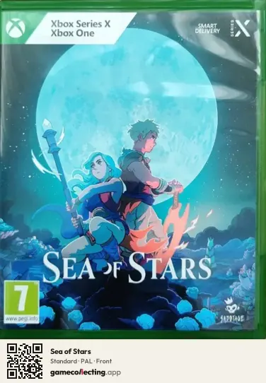 Sea of Stars Xbox Series X, PAL box front