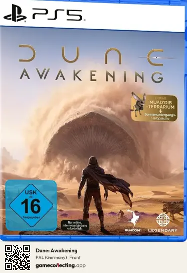 Dune: Awakening PlayStation 5, Germany box front