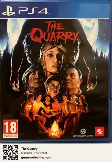 The Quarry PlayStation 4, PAL box front