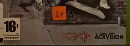 Tony Hawk's Underground, the PEGI square on its front