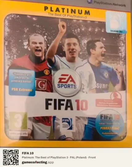 FIFA 10 PlayStation 3, Poland box front