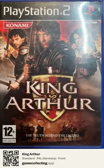King Arthur PlayStation 2, Germany box front