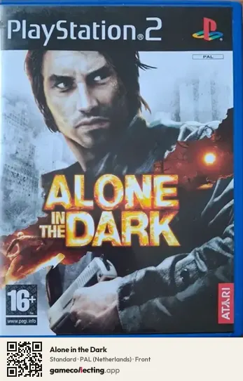 Alone in the Dark PlayStation 2, Netherlands box front