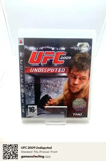 UFC 2009 Undisputed PlayStation 3, France box front
