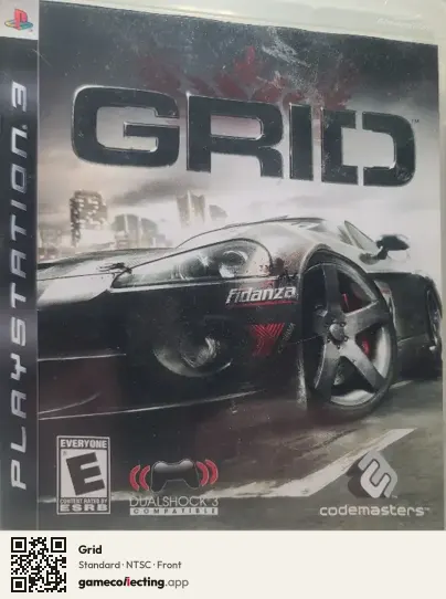 Grid PlayStation 3, NTSC box front