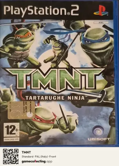 TMNT PlayStation 2, Italy box front