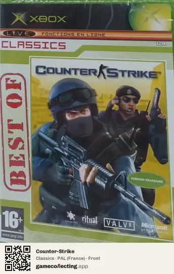 Counter-Strike Xbox, France box front