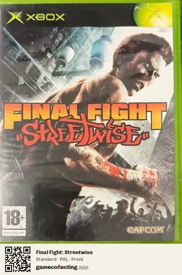 Final Fight: Streetwise Xbox, PAL box front