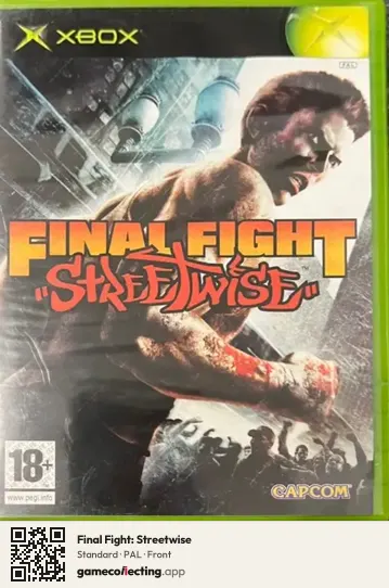 Final Fight: Streetwise Xbox, PAL box front