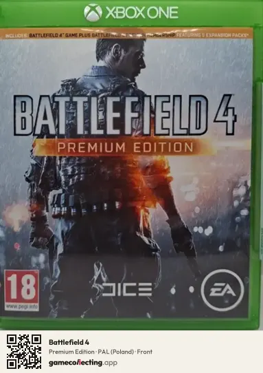 Battlefield 4 Xbox One, Poland box front