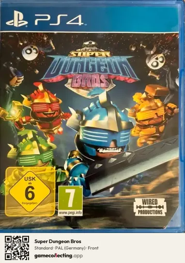 Super Dungeon Bros PlayStation 4, Germany box front