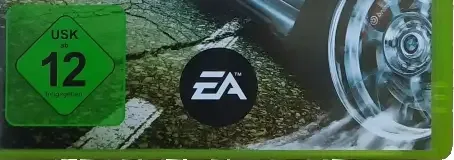 Need for Speed: Most Wanted (2005), the USK square on its front