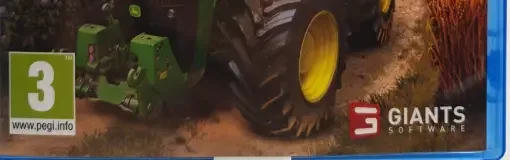 Farming Simulator 19, the USK square on its front