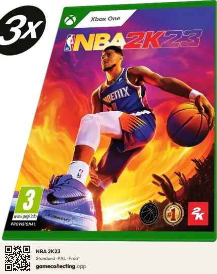 NBA 2K23 Xbox One, PAL box front