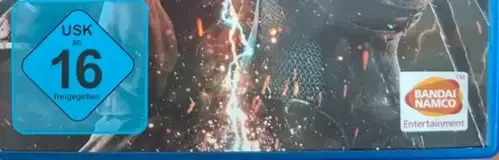 SoulCalibur VI, the USK square on its front