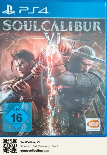 SoulCalibur VI PlayStation 4, Germany box front