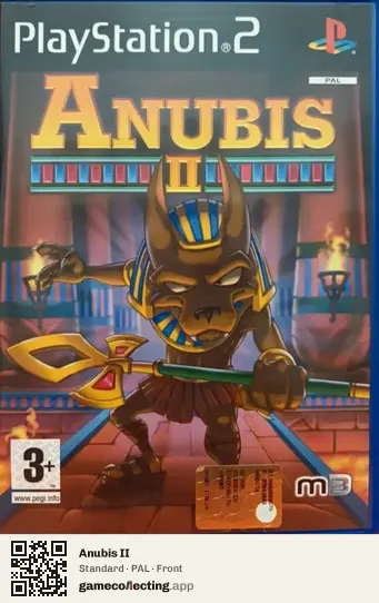 Anubis II PlayStation 2, PAL box front
