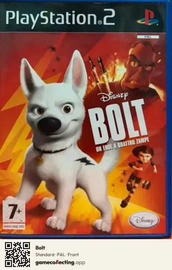 Bolt PlayStation 2, PAL box front
